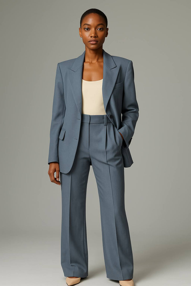 Classic Women's Blazer and Trousers Set