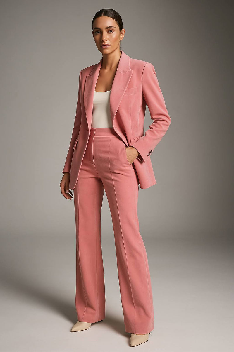 Classic Women's Blazer and Trousers Set