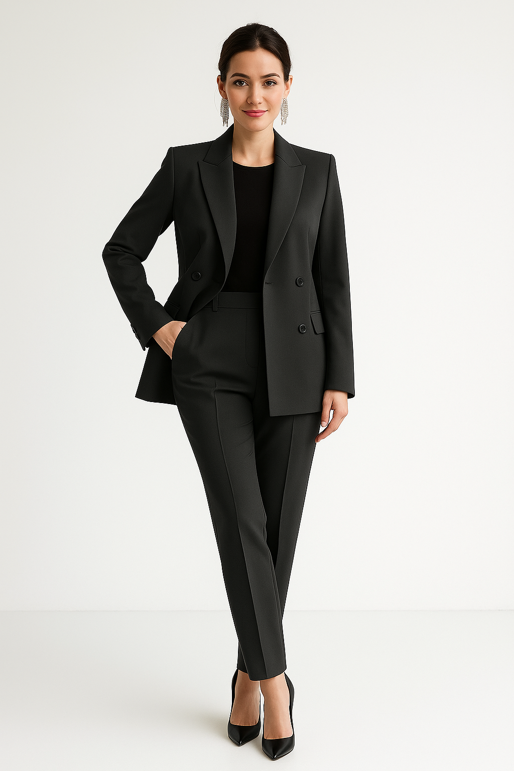 Sławomira – Elegant women's suit with a tailored cut